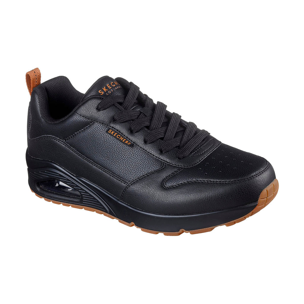 TENIS SKECHERS UNO ALDER PARA CABALLERO COLOR NEGRO