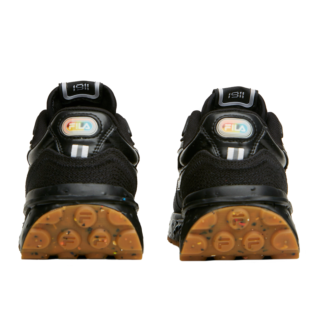 TENIS FILA RENNO ECO PARA CABALLERO COLOR NEGRO MONOCROMO