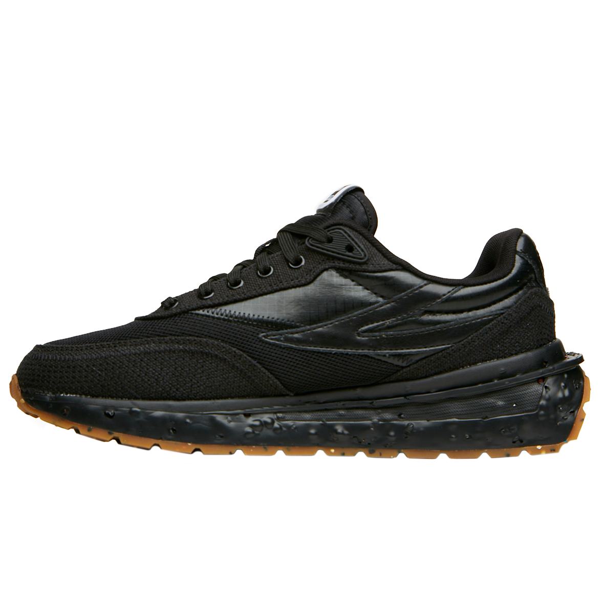 TENIS FILA RENNO ECO PARA CABALLERO COLOR NEGRO MONOCROMO