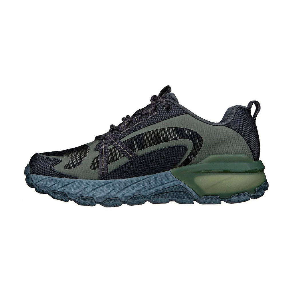 TENIS SKECHERS TASKFORCE PARA CABALLERO COLOR NEGRO OLIVO