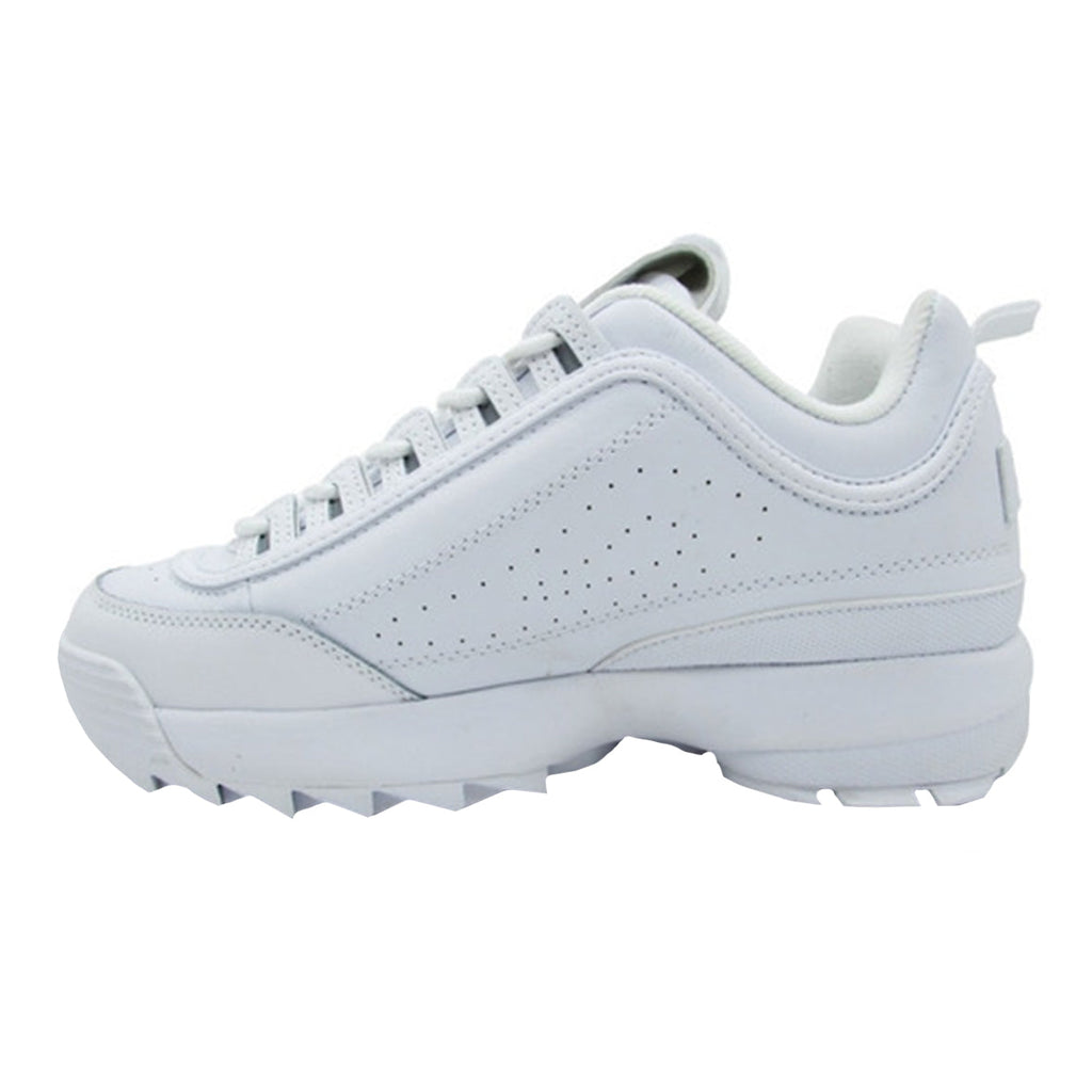 TENIS FILA DISRUPTOR II PREMIUM PARA CABALLERO COLOR BLANCO