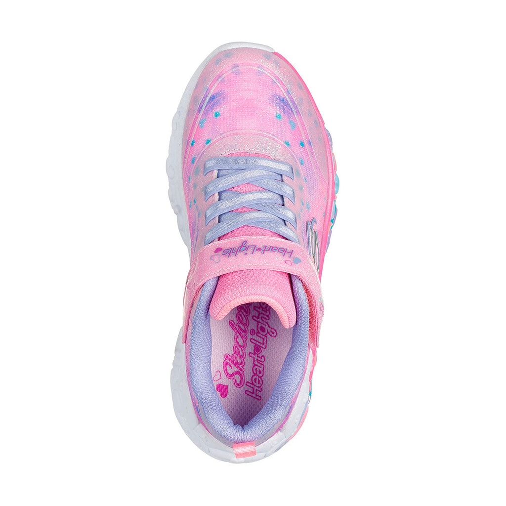 TENIS SKECHERS S-LIGHTS ETERNAL PARA NIÑA COLOR ROSA LILA