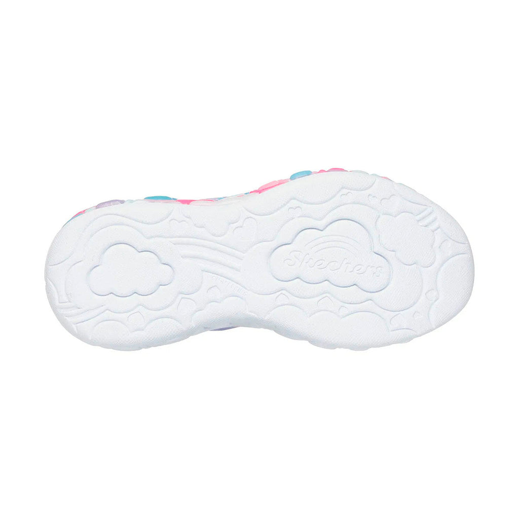 TENIS SKECHERS S-LIGHTS ETERNAL PARA NIÑA COLOR LILA ROSA