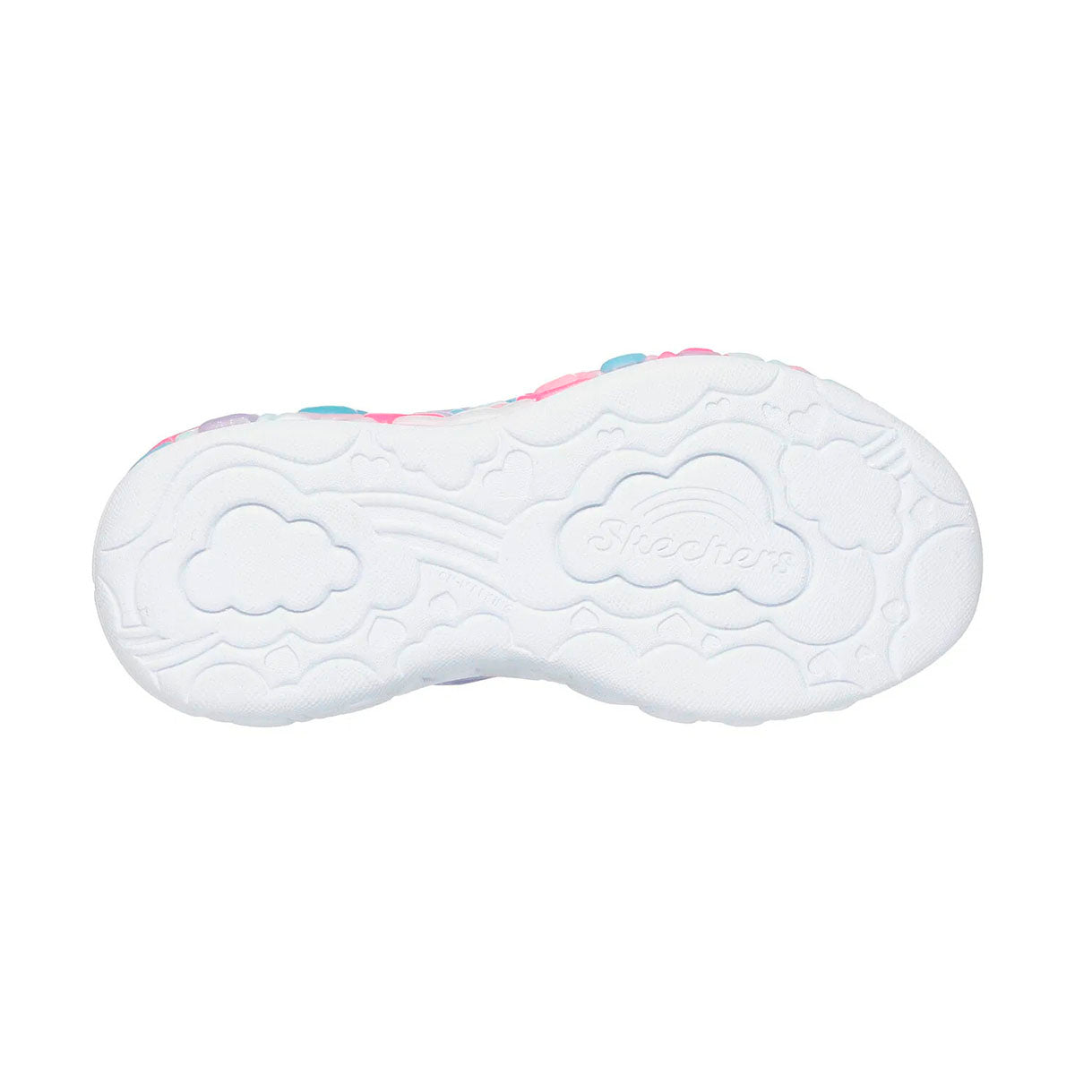 TENIS SKECHERS S-LIGHTS ETERNAL PARA NIÑA COLOR LILA ROSA