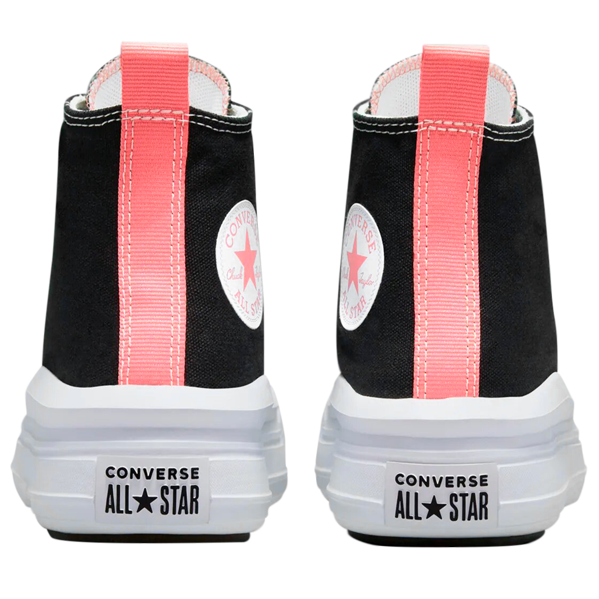 TENIS CONVERSE MOVE PLATAFORMA PARA NIÑA COLOR NEGRO CORAL