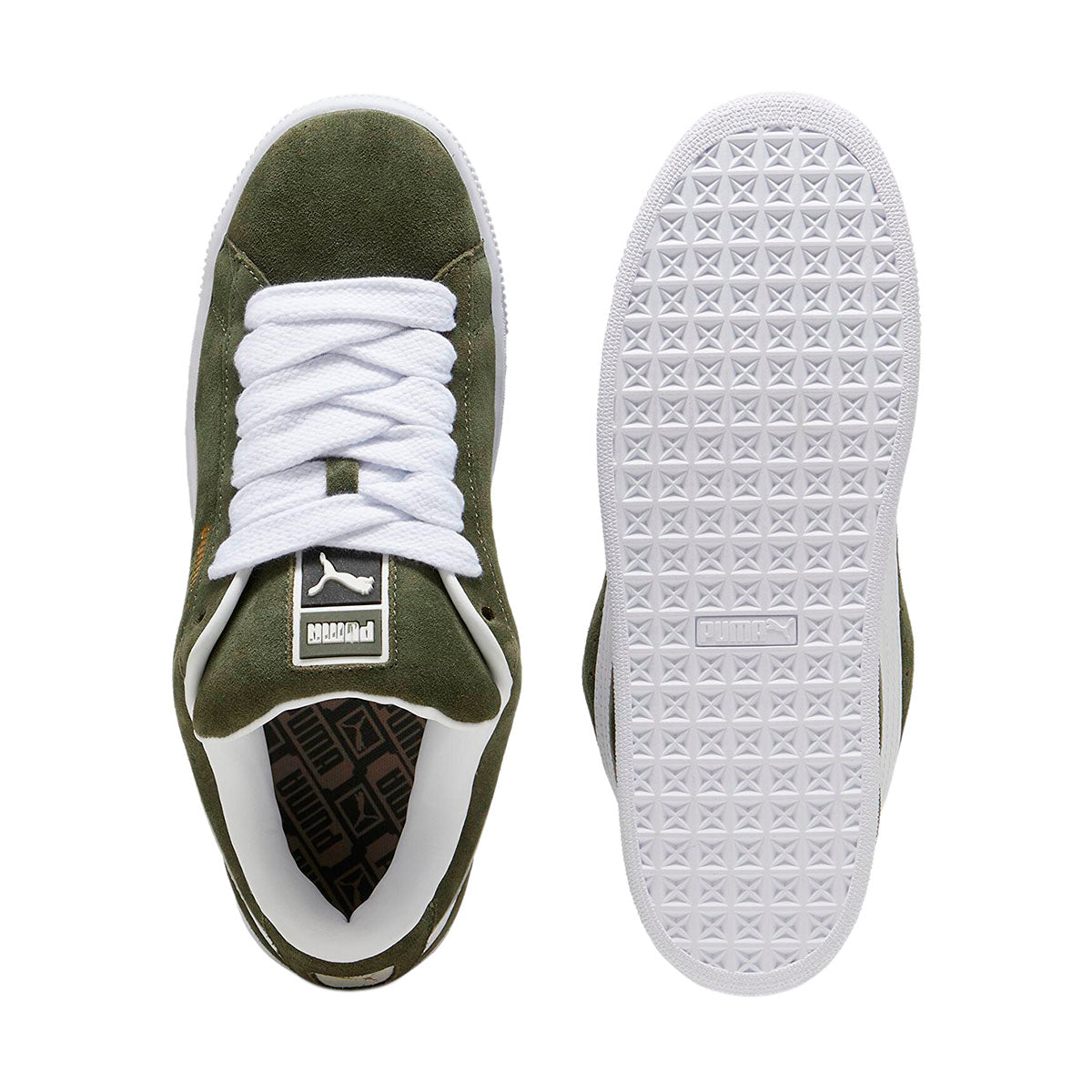 TENIS PUMA SUEDE XL PARA CABALLERO COLOR OLIVO