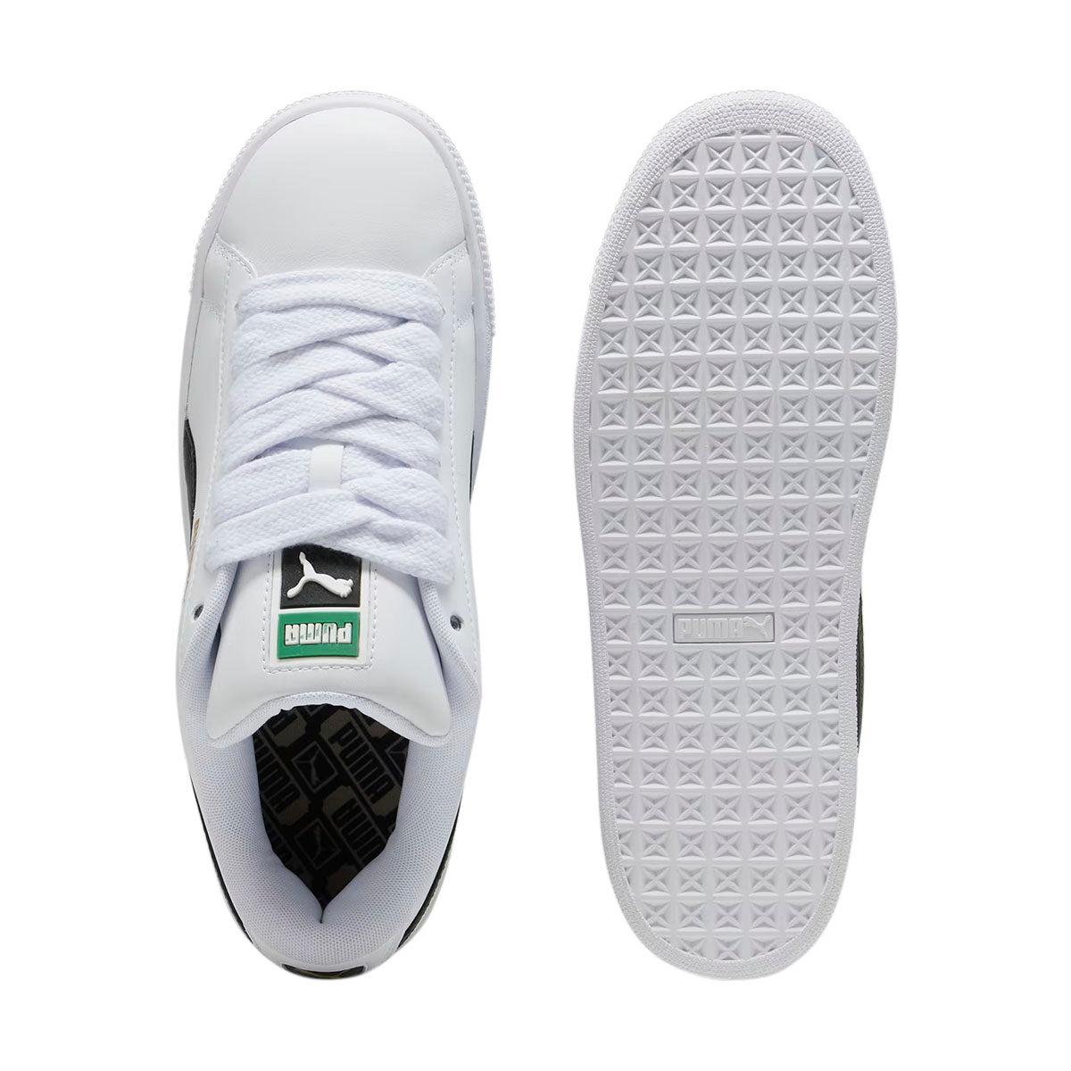 TENIS PUMA SUEDE XL PARA CABALLERO COLOR BLANCO NEGRO
