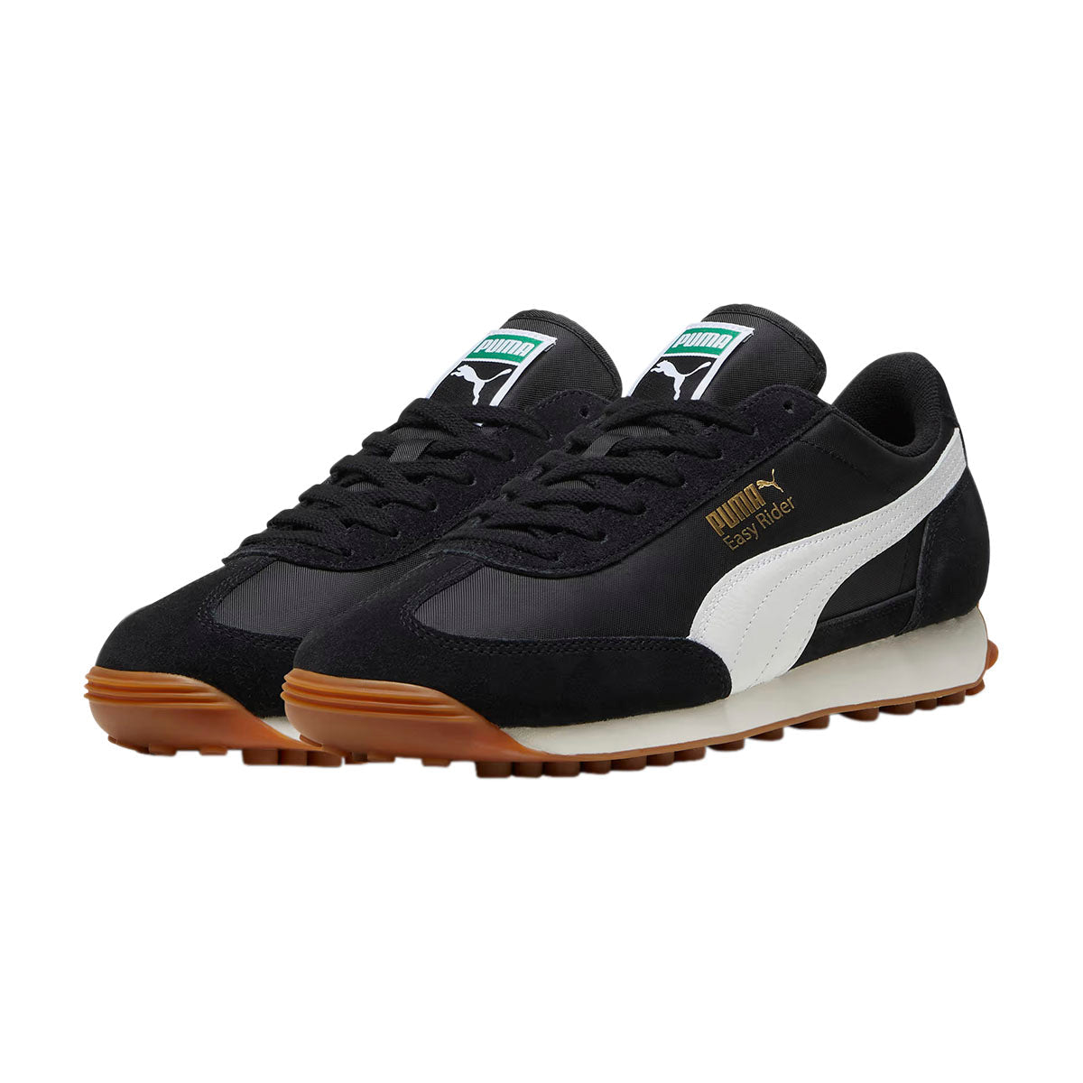 TENIS PUMA EASY RIDER VINTAGE UNISEX COLOR NEGRO BLANCO