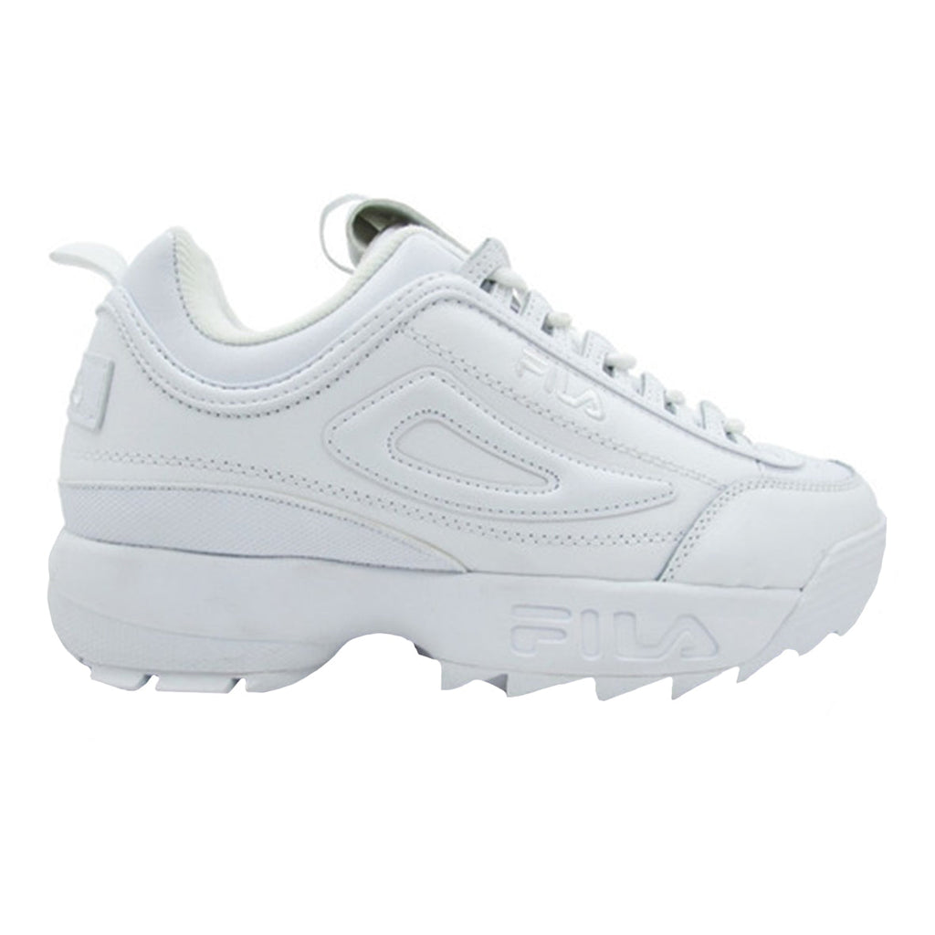 TENIS FILA DISRUPTOR II PREMIUM PARA CABALLERO COLOR BLANCO