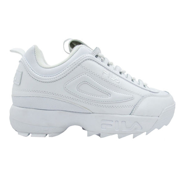 TENIS FILA DISRUPTOR II PREMIUM PARA CABALLERO COLOR BLANCO