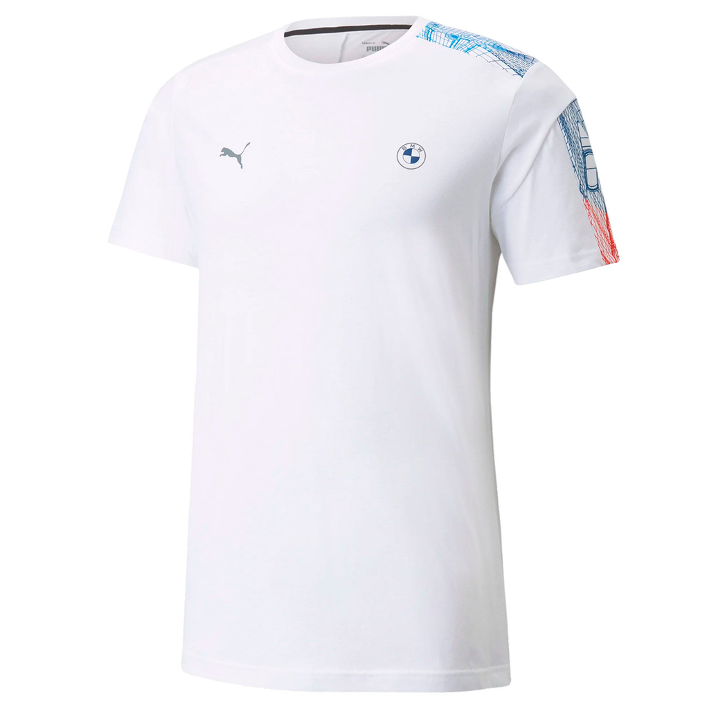 PLAYERA PUMA MOTORSPORT BMW PARA CABALLERO COLOR BLANCO