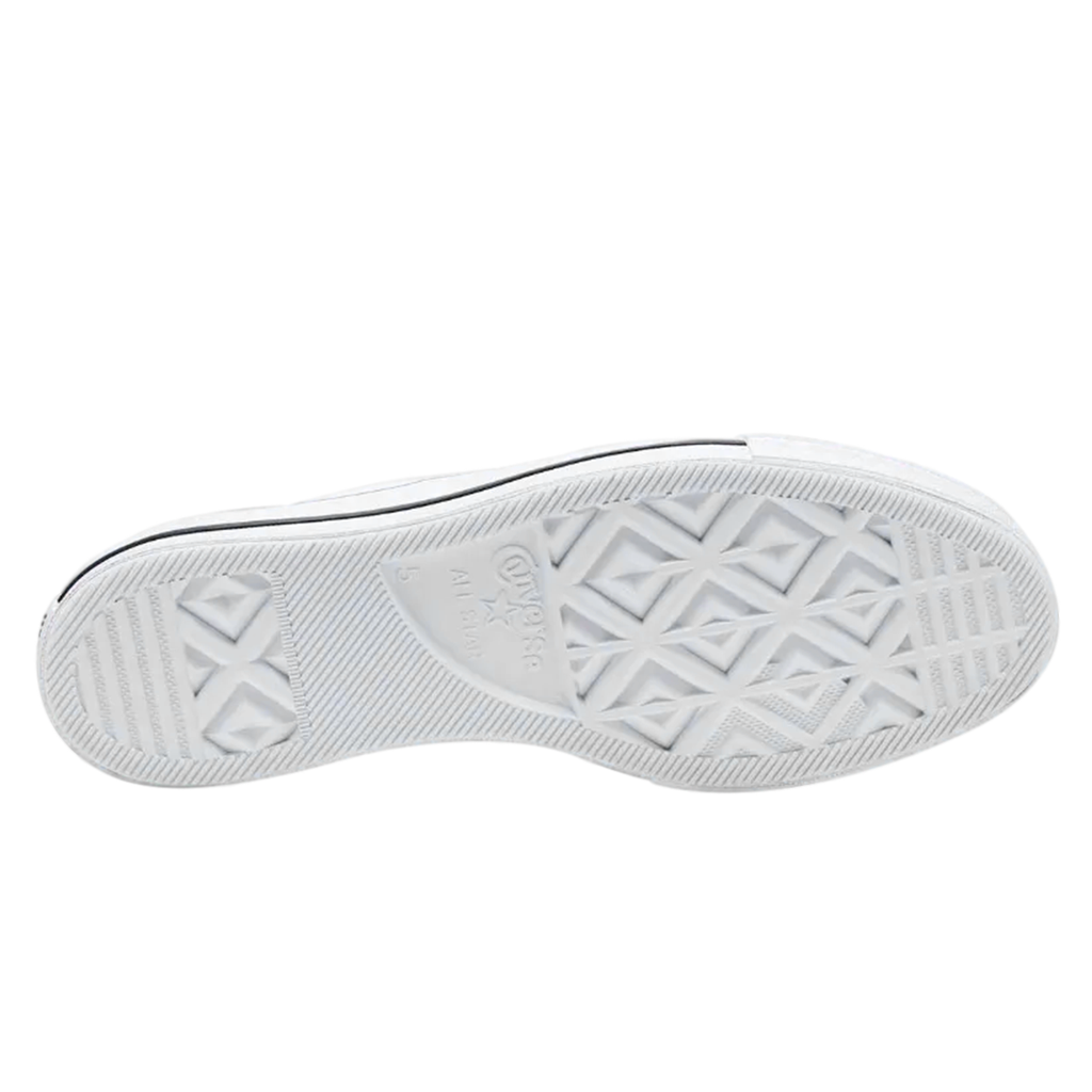 TENIS CONVERSE DE PLATAFORMA PARA DAMA COLOR BLANCO PIEL