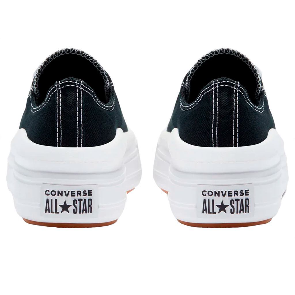 TENIS CONVERSE MOVE OX PARA DAMA COLOR NEGRO