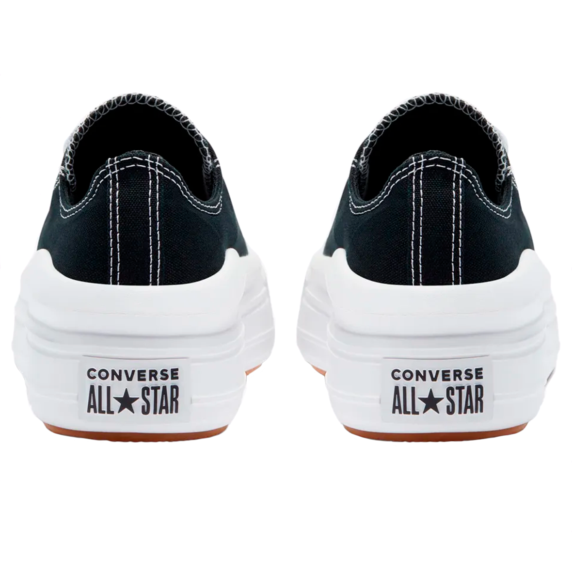 TENIS CONVERSE MOVE OX PARA DAMA COLOR NEGRO
