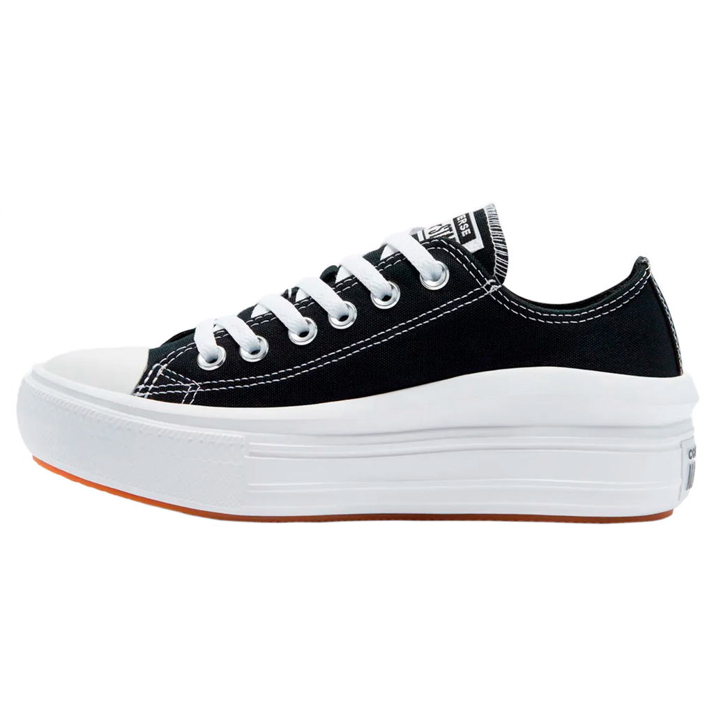 TENIS CONVERSE MOVE OX PARA DAMA COLOR NEGRO