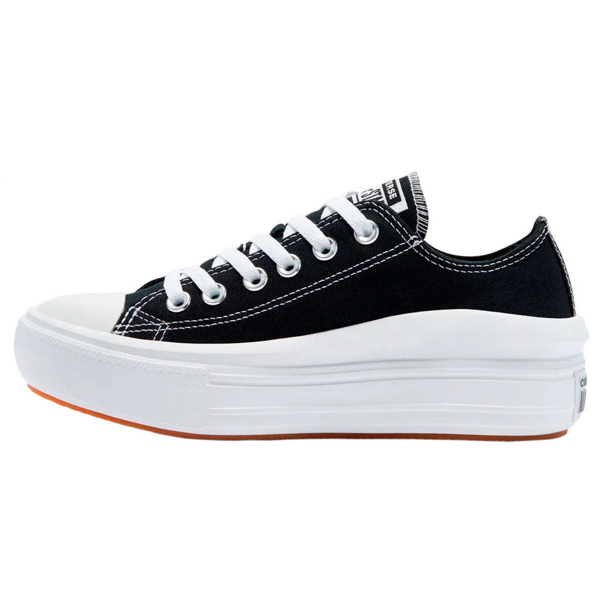 TENIS CONVERSE MOVE OX PARA DAMA COLOR NEGRO