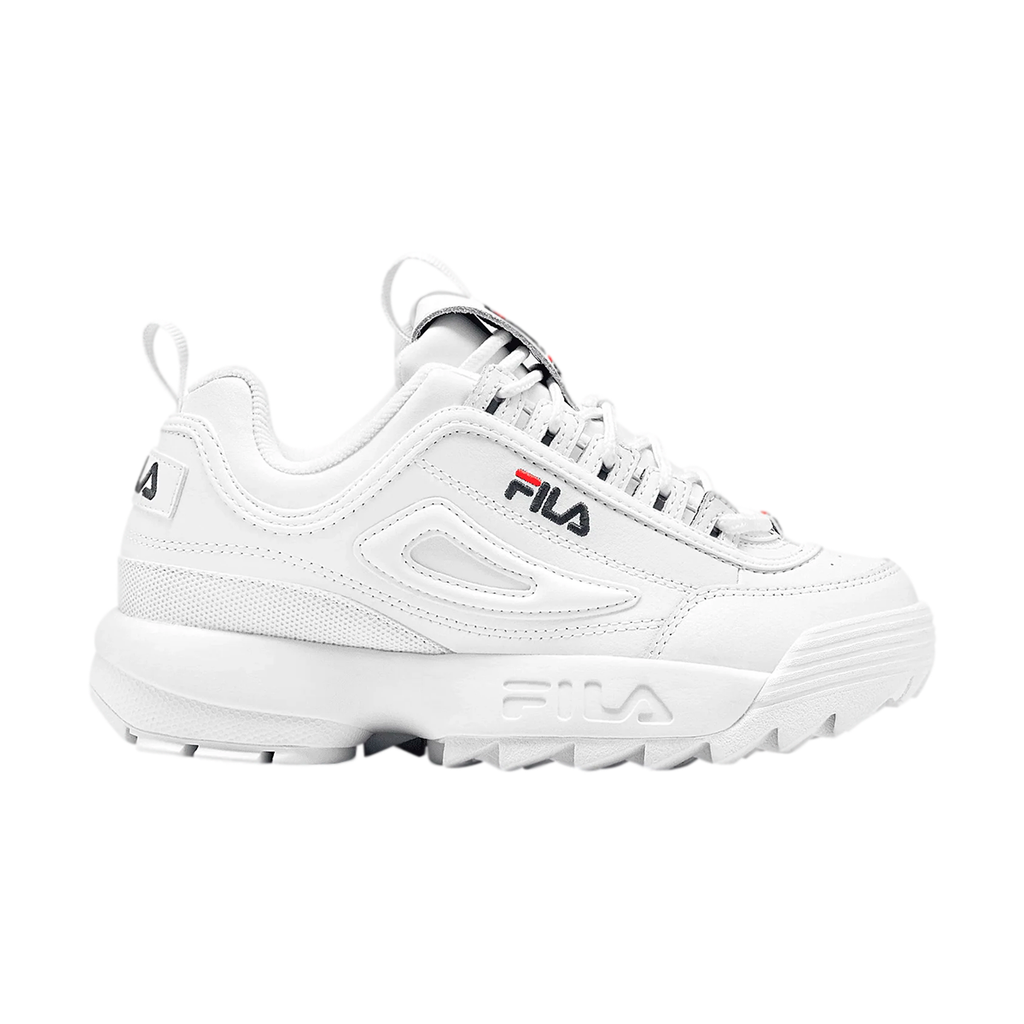 FILA DISRUPTOR II PREMIUM PARA DAMA BLANCO MARINO