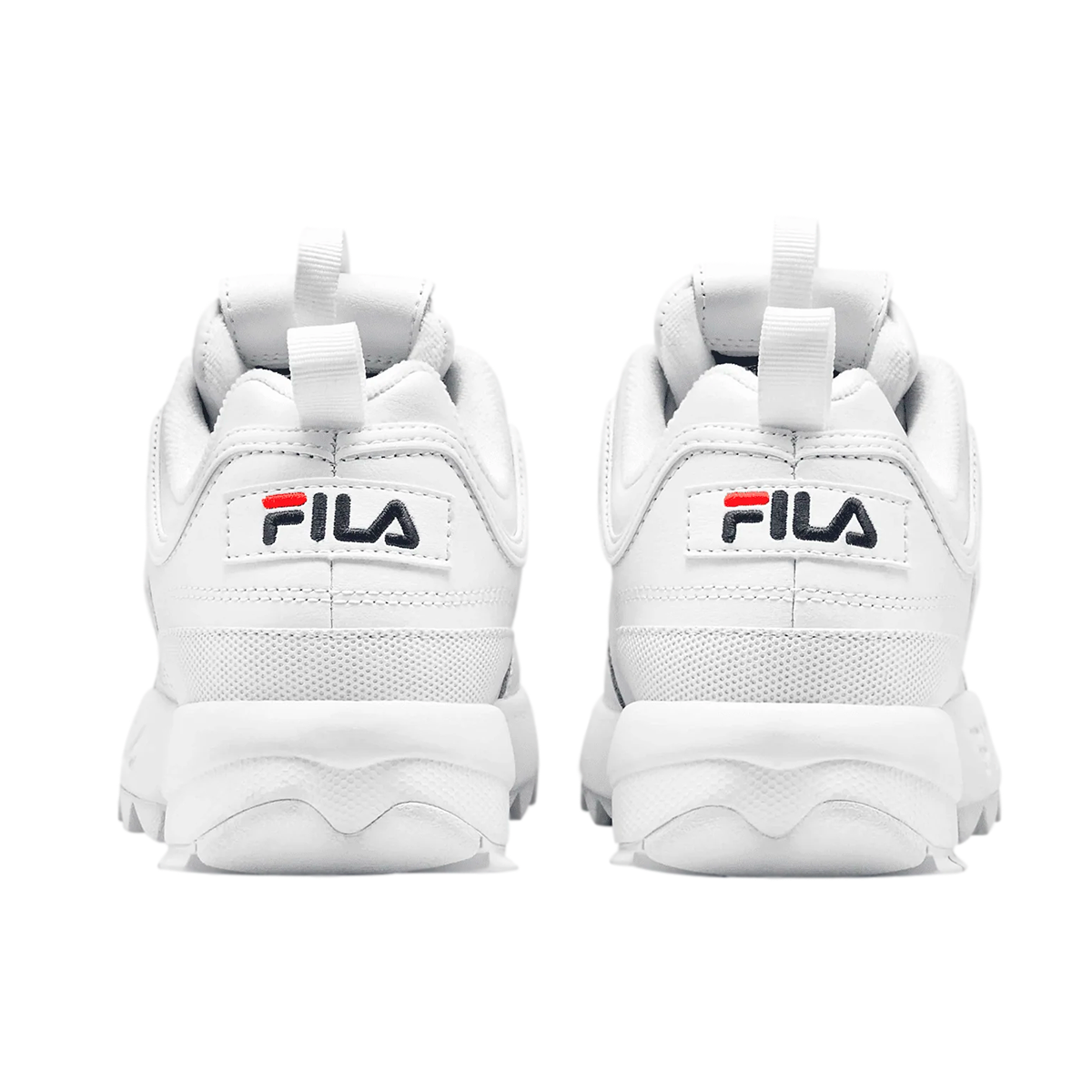 FILA DISRUPTOR II PREMIUM PARA DAMA BLANCO MARINO