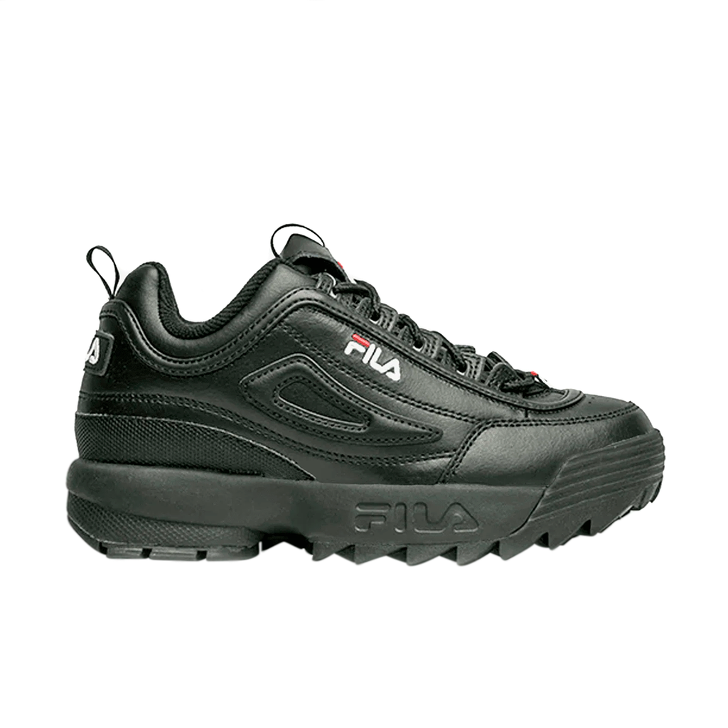 TENIS FILA DISRUPTOR II PREMIUM PARA DAMA COLOR NEGRO