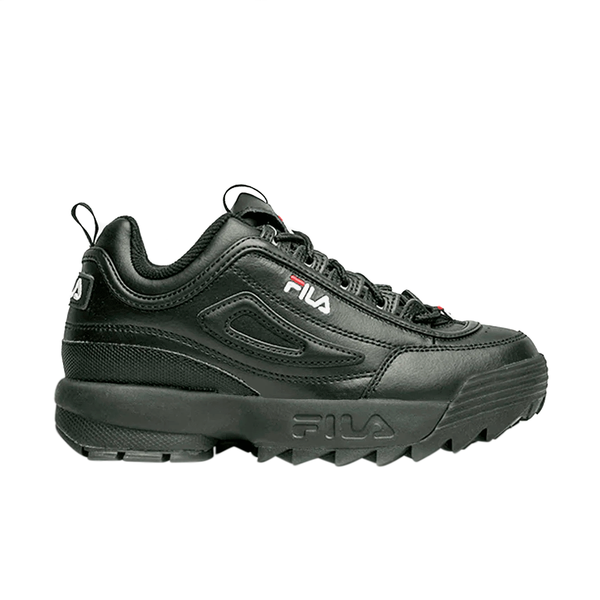 TENIS FILA DISRUPTOR II PREMIUM PARA DAMA COLOR NEGRO