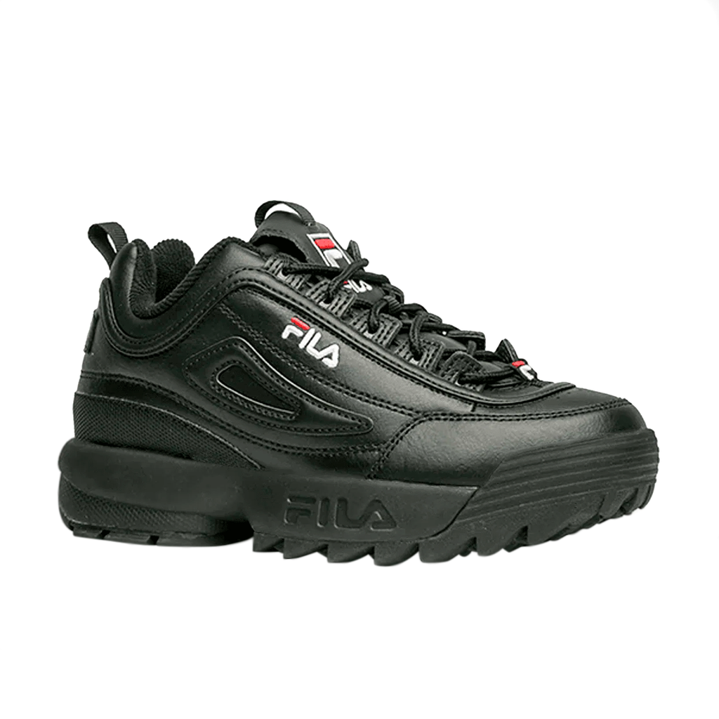 TENIS FILA DISRUPTOR II PREMIUM PARA DAMA COLOR NEGRO