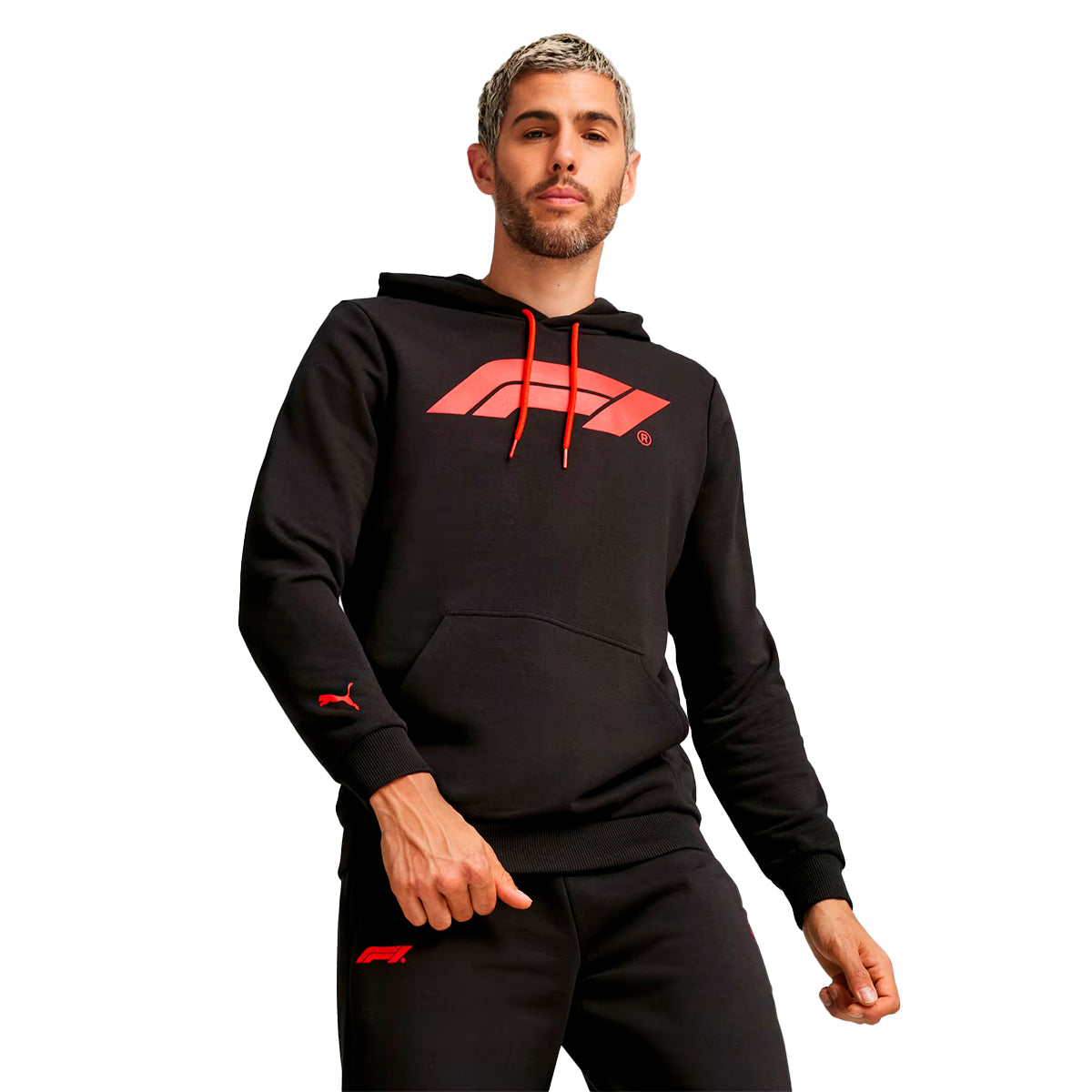 SUDADERA PUMA MOTORSPORT F1 PARA CABALLERO COLOR NEGRO