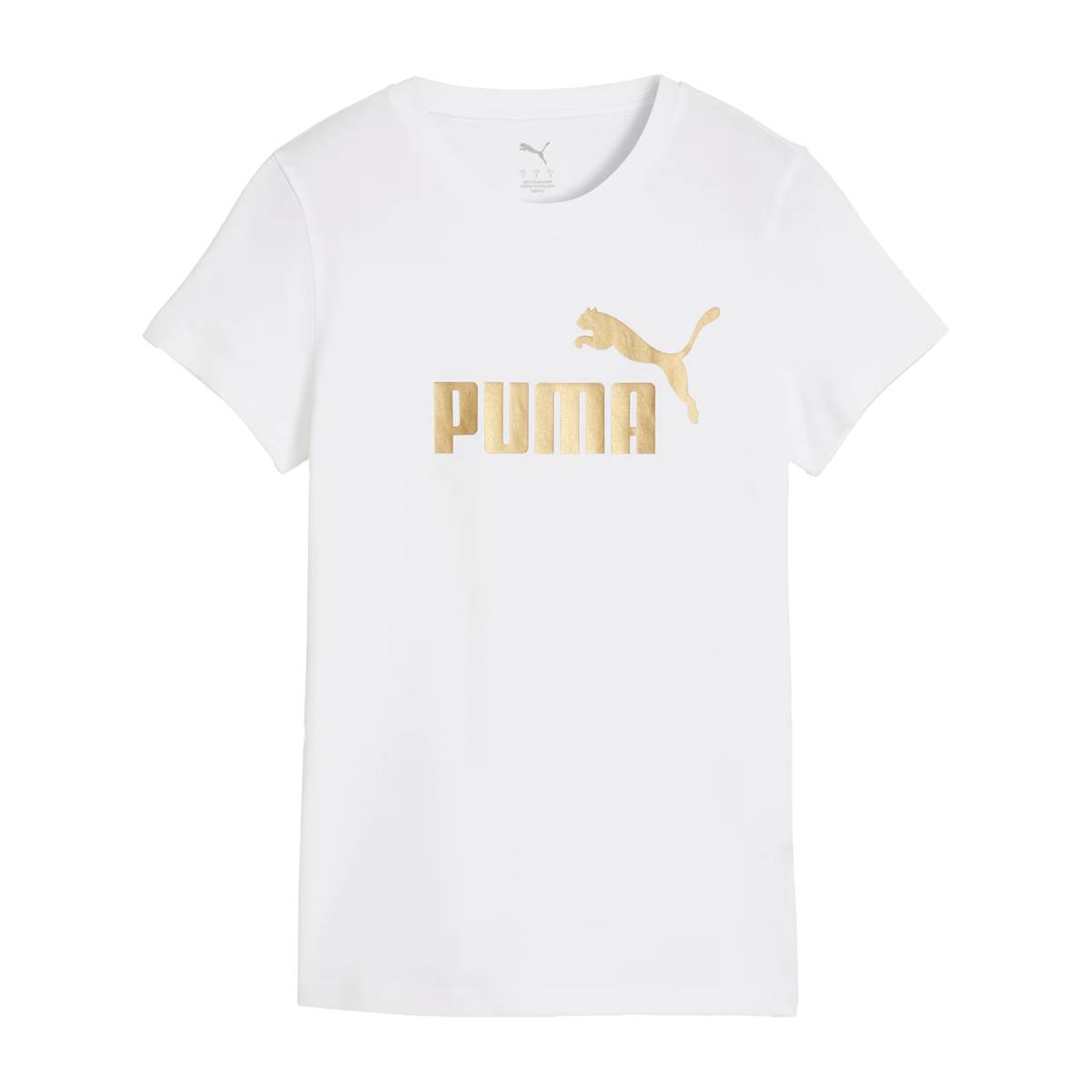 PLAYERA PUMA ESSENTIALS PARA DAMA COLOR BLANCO