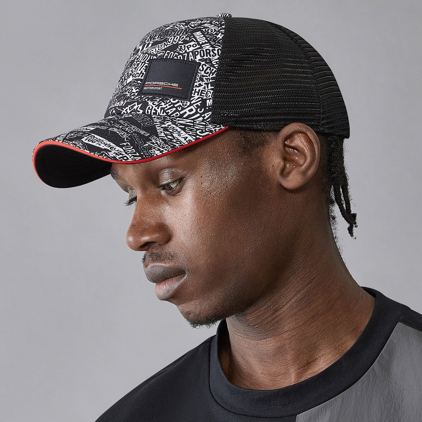 Porsche Fw Quoted Aop Trucker Cap