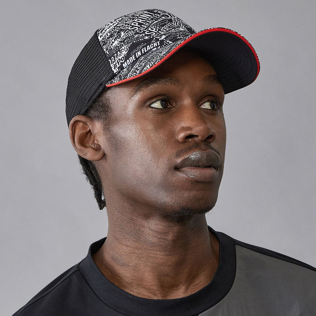 Porsche Fw Quoted Aop Trucker Cap