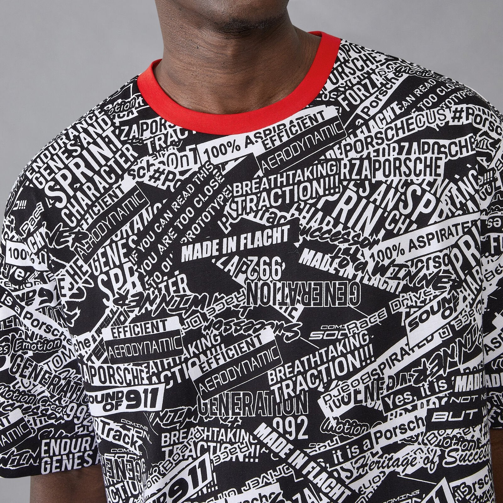 Porsche Fw Aop Oversized Tee