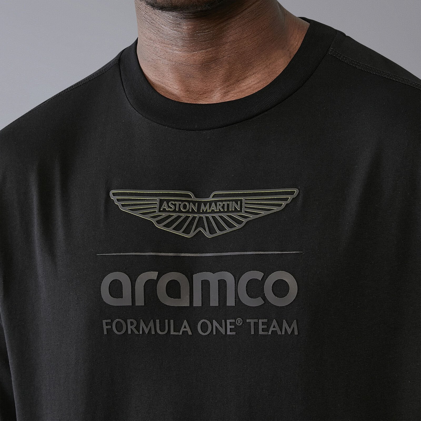 ASTON MARTIN f1 Logo Stealth Tee HOMBRE