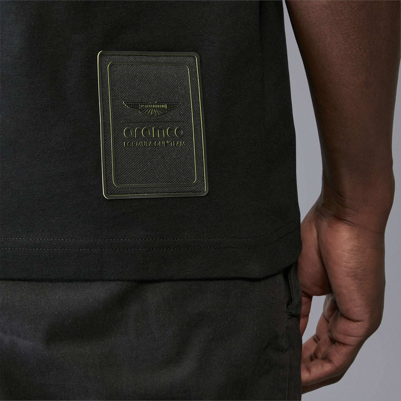 ASTON MARTIN f1 Logo Stealth Tee HOMBRE