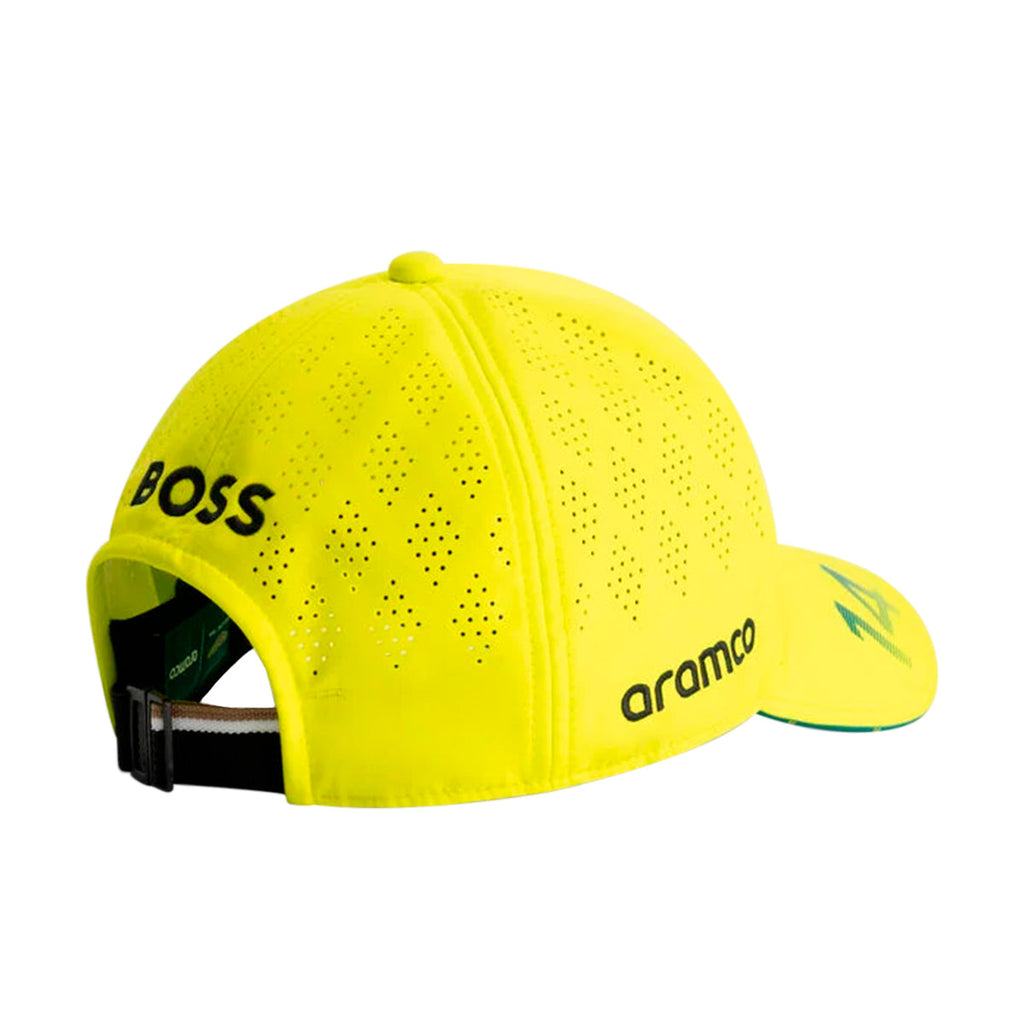 GORRA ASTON MARTIN FERNANDO ALONSO COLOR LIMA
