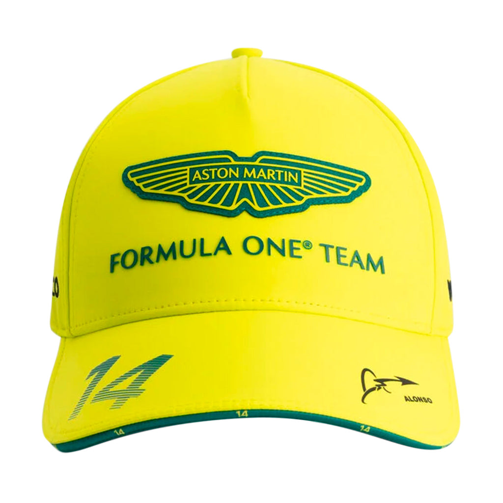 GORRA ASTON MARTIN FERNANDO ALONSO COLOR LIMA