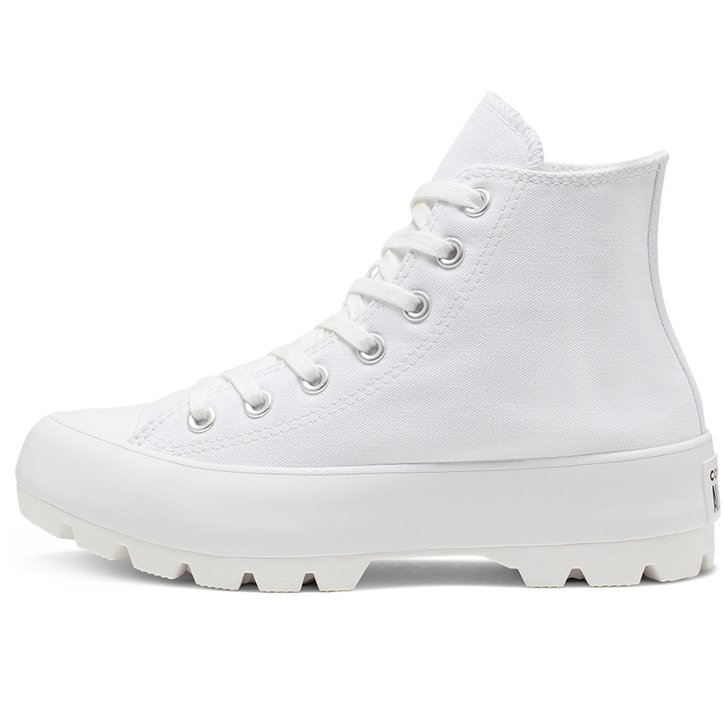 TENIS CONVERSE CHUCK TAYLOR LUGGED HI PARA DAMA COLOR BLANCO