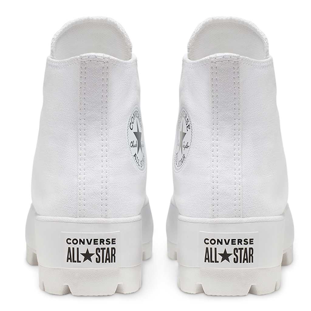 TENIS CONVERSE CHUCK TAYLOR LUGGED HI PARA DAMA COLOR BLANCO