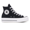 TENIS CONVERSE ALL STAR PARA DAMA DE PLATAFORMA NEGRO