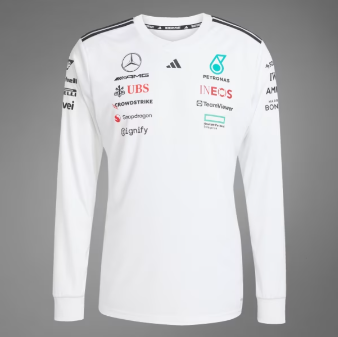 Mercedes F1 Driver JSY 2025 LONGSLEEVE Male