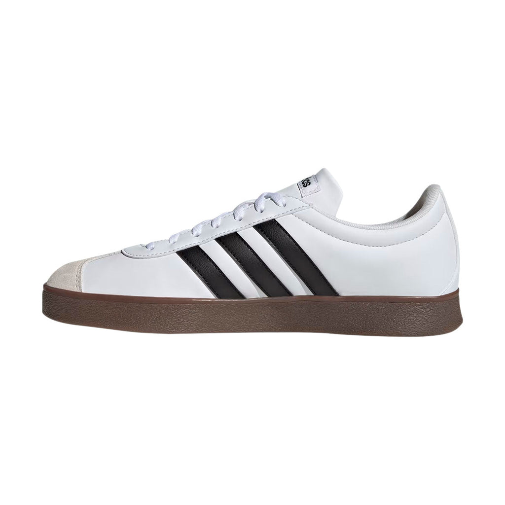 TENIS ADIDAS VL COURT BASE PARA CABALLERO COLOR BLANCO NEGRO