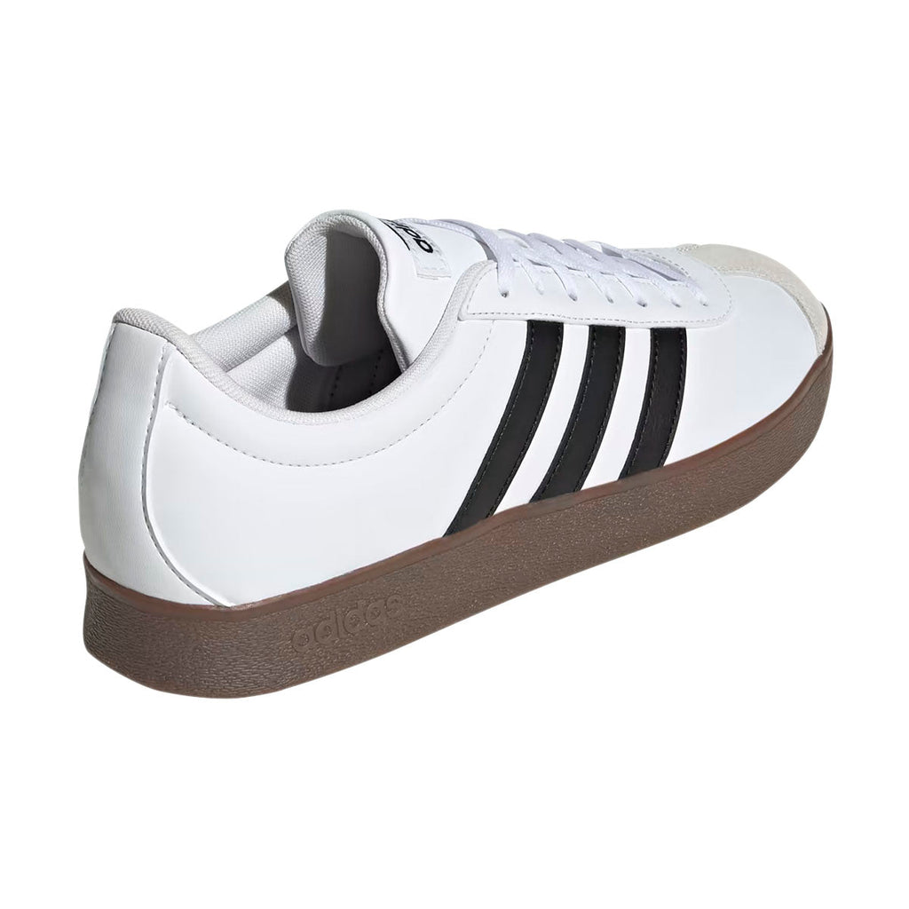 TENIS ADIDAS VL COURT BASE PARA CABALLERO COLOR BLANCO NEGRO