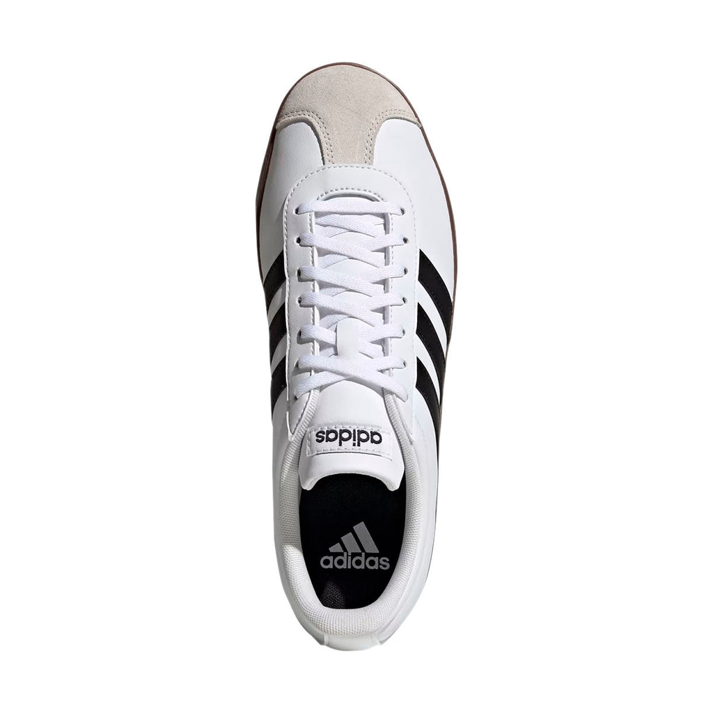 TENIS ADIDAS VL COURT BASE PARA CABALLERO COLOR BLANCO NEGRO