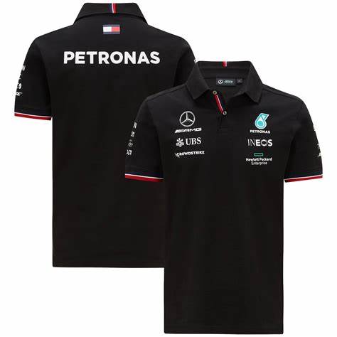 Mercedes F1 Team Polo Black Men