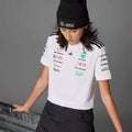 Mercedes F1 Driver Jsy Replica White Women