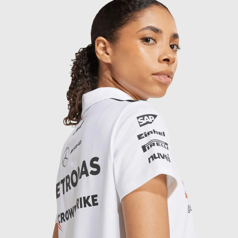 Mercedes F1 Team Polo White Women