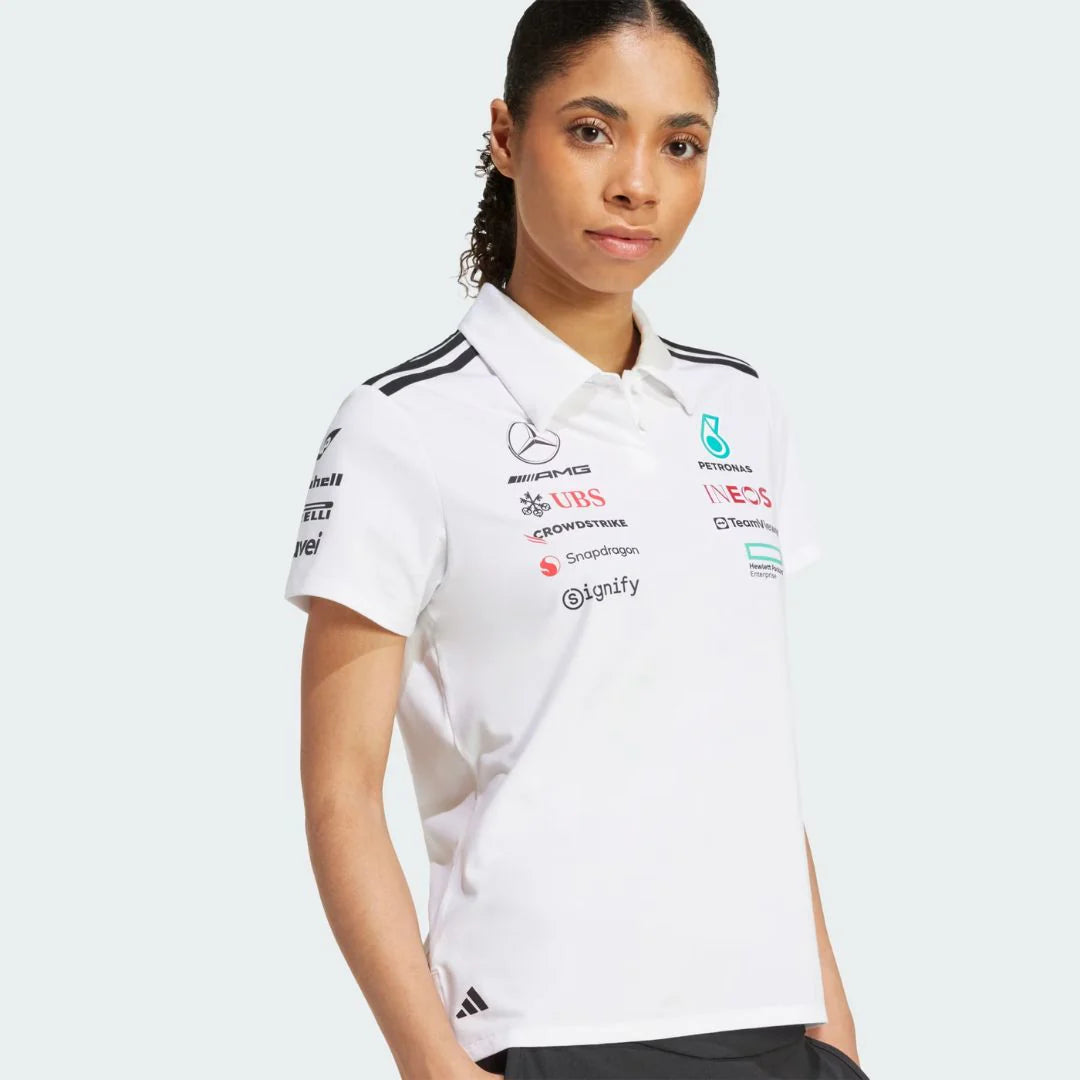 Mercedes F1 Team Polo White Women