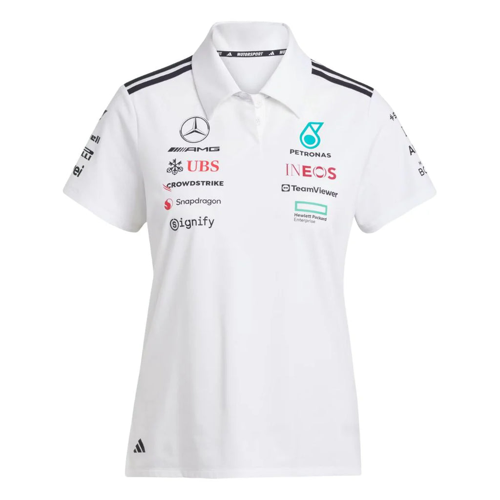 Mercedes F1 Team Polo White Women