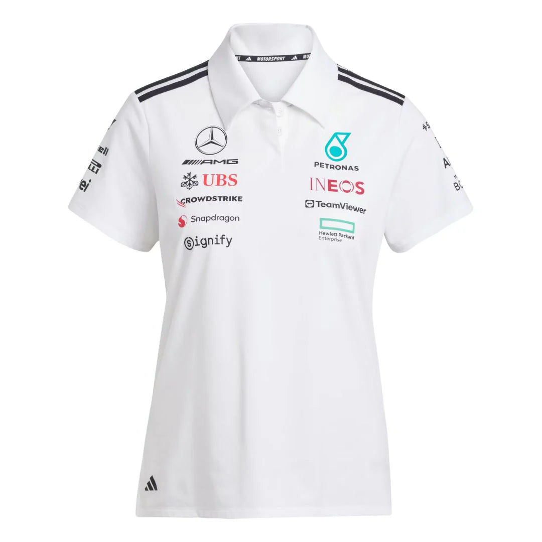 Mercedes F1 Team Polo White Women